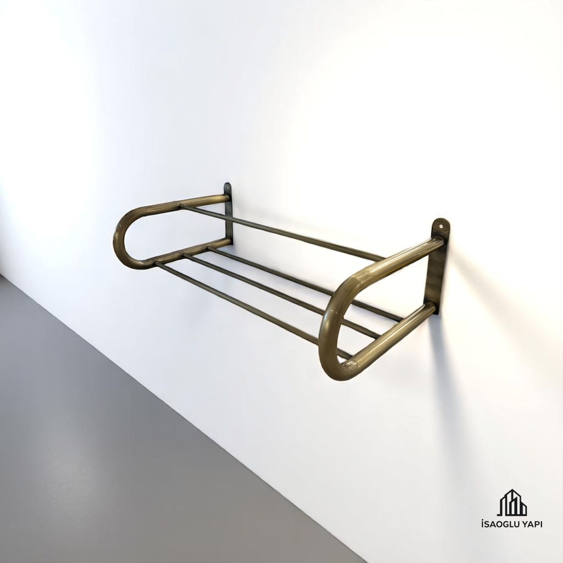 Antik Gold Havluluk Otel Tipi Raf Havluluk Premium Banyo Havluluğu Antik Gold