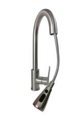 304 Paslanmaz Çelik Spiralli Mutfak Bataryası Mat Krom İnox Renk