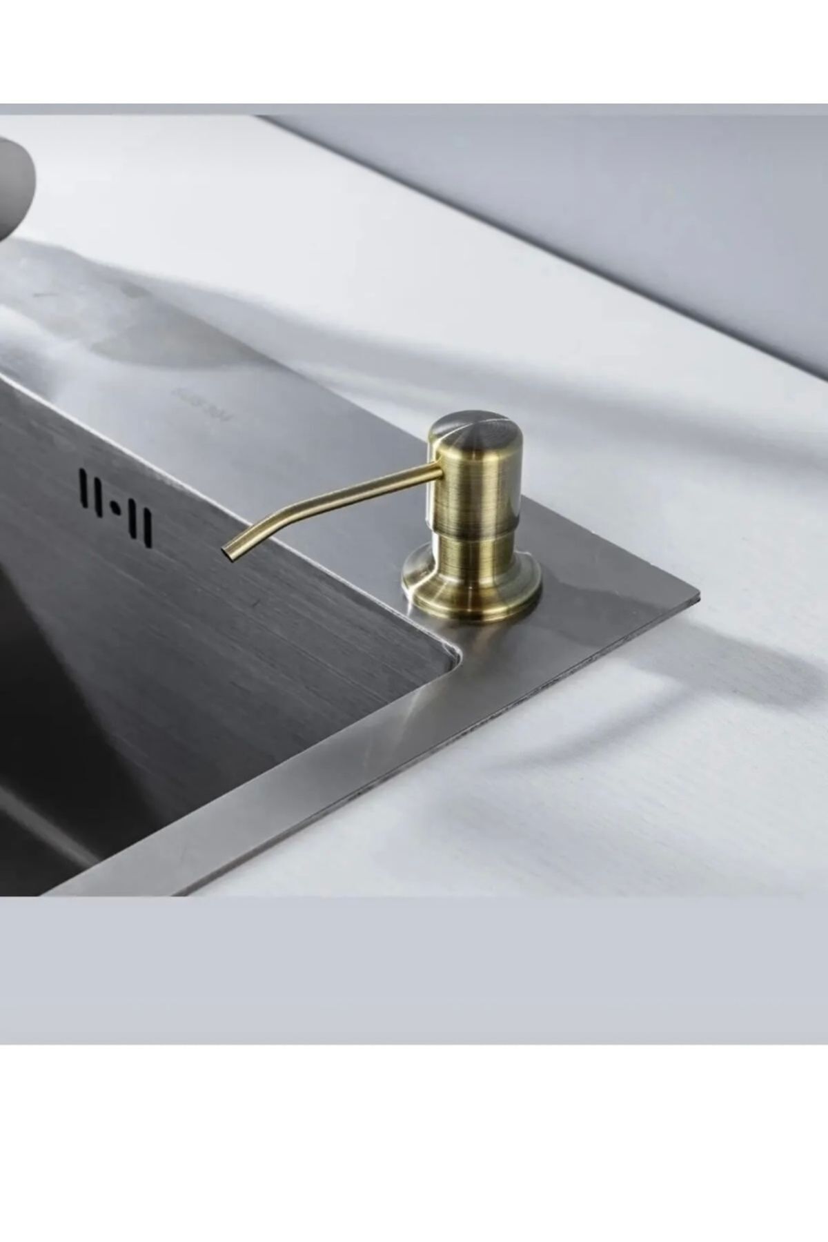 Antik Gold Sıvı Sabunluk Detarjanlık Antik Gold Evye Sabunluk