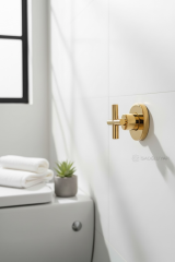 Gold Taharet Musluğu Ankastre Gömme Rezervuar Bütün Asma Klozetlere Uyumlu Gold Taharat Musluk Walf