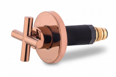 Bakır Taharet Musluğu Asma Klozet Bütün Gömme Rezervuarlarla Uyumlu Ankastre Bronz Taharat Walfi