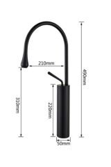 Banyo Evye Çanak Lavabo Bataryası Siyah Yeni Tasarım 5 Yıl Garantili