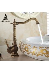 Banyo Lavabo Bataryası Antik Çanak Lavabo Uyumlu Uzun Model Yeni 5 Yıl Garantili