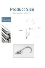 Inox Kuğu Eviye Bataryası 5013116
