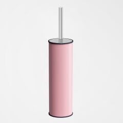 Pembe Klozet Fırçası Renki Banyo Tuvalet Fırçası Paslanmaz Çelik Malzeme Anti Bakteriyel Hijyenik