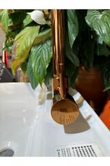 Bronz Mutfak Bataryası Arıtmalı Evye Musluğu Bakır Bronz Armatür Arıtıcılı