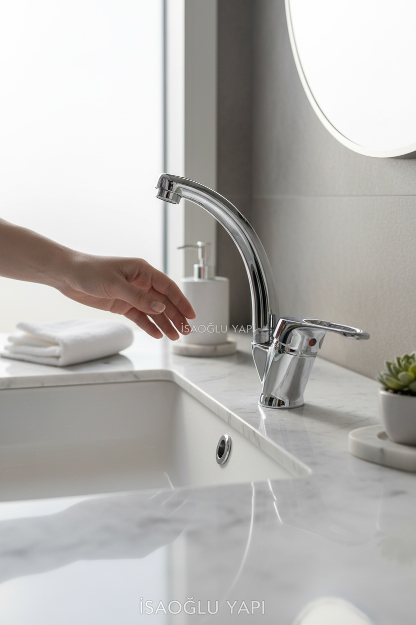 Lavabo Bataryası Lavabo Musluğu Pirinç Malzeme Garantili Yüksek Model Lavabo Armatür