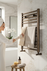 Eskitme Antik Banyo Havlupan 50X70 Ebat Vanalar Dahil Havlupan Seti Antik Gold