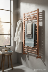 Bakır Banyo Havlupan 50x70 Ebat Bakır Vanalar Dahil Havlupan Seti Bronz Renk