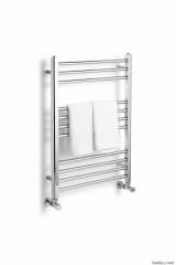 Banyo Havlupan Isıtıcı Krom Renk 50x70 Ebat Vanalar Dahil Havlupan Seti