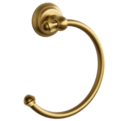 Mat Gold Vintage Banyo Havluluk Fırçalı Altın Paslanmaz Pirinç Malzeme Garantili