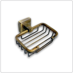 Antik Gold Katı Sabunluk Pirinç Materyal Paslanmaz Eskitme Antik Sabunluk