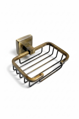 Antik Gold Katı Sabunluk Pirinç Materyal Paslanmaz Eskitme Antik Sabunluk