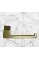 Mat Gold Tuvalet Kağıtlığı Mat Altın Banyo Kağıtlık Fırçalanmış Gold Tuvalet Kağıtlık
