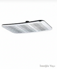 Tepe Yağmurlama Duş Başlığı ve El Telefonu Şelale Akış Fonksiyonlu Bütün Duş Setlerine Uygun İkili