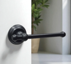 Siyah Tuvalet Kağıtlık Vintage Tasarım Özel Seri Banyo Tuvalet Kağıtlık Pirinç Materyal
