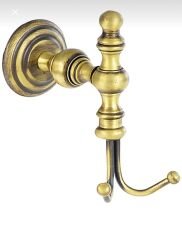 Antik Eskitme Bornozluk İkili Askılık Vintage Pirinç Malzeme Ağır Ürün Özel Tasarım Askılık