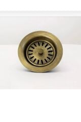 Antik Gold Mutfak Gideri Antik Gold Evye Süzgeci Modern Premium Tasarım Gider Standart Boy