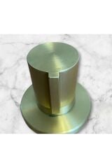 Mat Gold Gömme Rezervuar Mat Gold Taharet Musluğu ve Buton Komple Set Mat Altın Dore Panel
