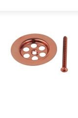 Bakır Lavabo Gideri Bronz Lavabo Süzgeci Rose Bakır Bronz Banyo Gideri