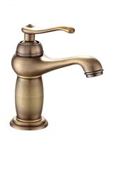 Antik Gold Banyo Bataryası Antik Gold Eskitme Lavabo Musluğu Vintage Armatür