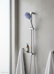 Duş Sistemi Oval Tasarım Tazzikleme Özellikli Sürgülü Duş Seti Paslanmaz Malzeme