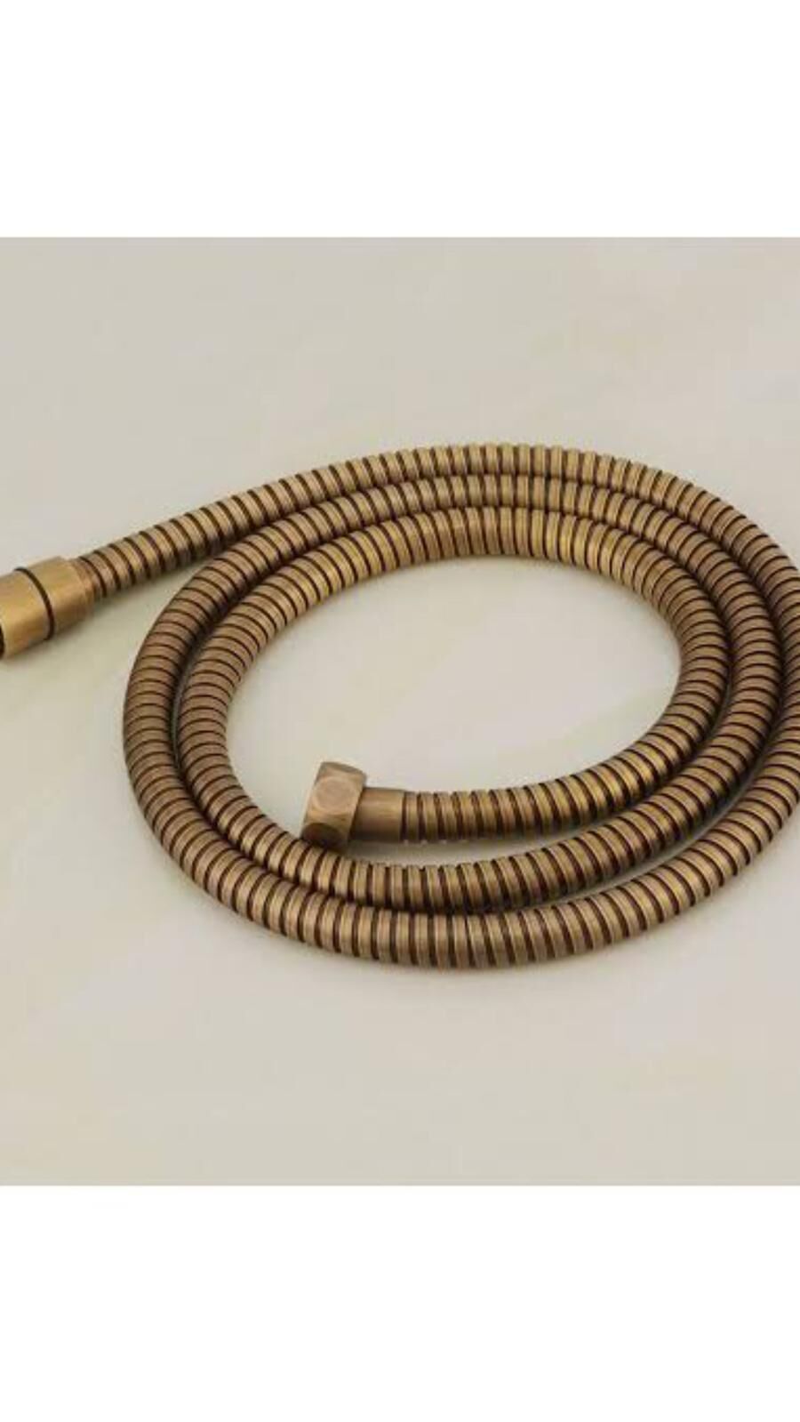 Antik Gold Duş Zinciri Paslanmaz Dayanıklı Zincir Pirinç Rekorlu Antik Duş Hortumu