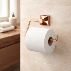 Bakır Tuvalet Kağıtlık Bronz Banyo Tuvalet Kağıtlığı Pirinç Paslanmaz Materyal