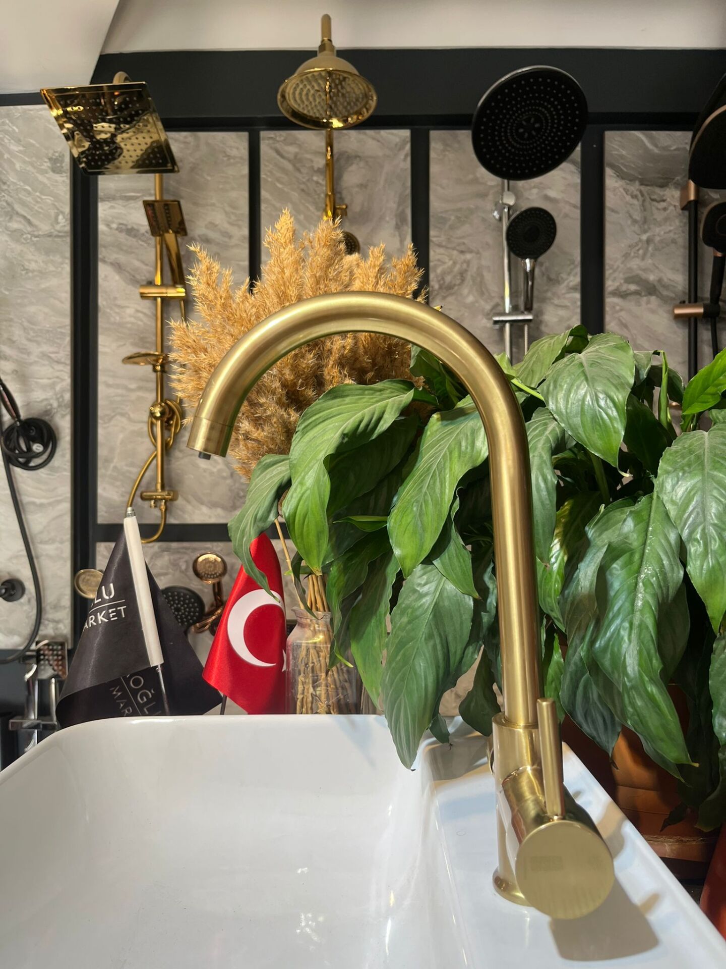 Mat Gold Modern Arıtmalı Mutfak Eviye Bataryası