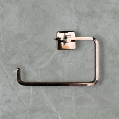 Bakır Bronz Havluluk Kare Modern Tasarım Rose Bakır Bronz