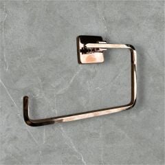 Bakır Bronz Havluluk Kare Modern Tasarım Rose Bakır Bronz