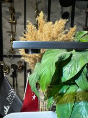 Antrasit Mutfak Bataryası Venom Antrasit Gri Kare Evye Armatür