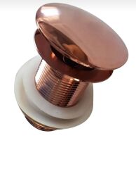 Bakır Pop Up Lavabo Gideri Bronz Lavabo İçi Gider Bas Bırak Sistem