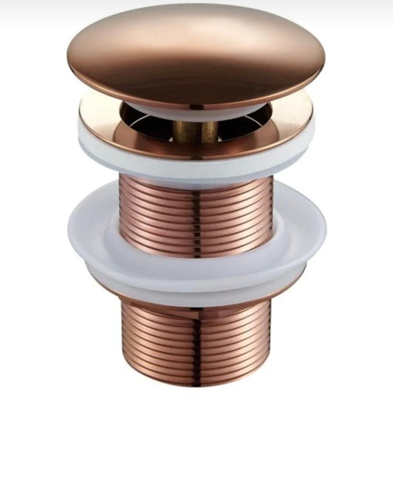 Bakır Pop Up Lavabo Gideri Bronz Lavabo İçi Gider Bas Bırak Sistem