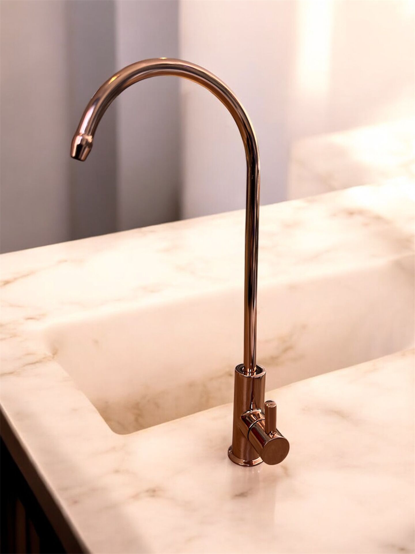 Bakır Arıtma Musluğu Bronz Arıtıcı Armatür Premium Özel Tasarım