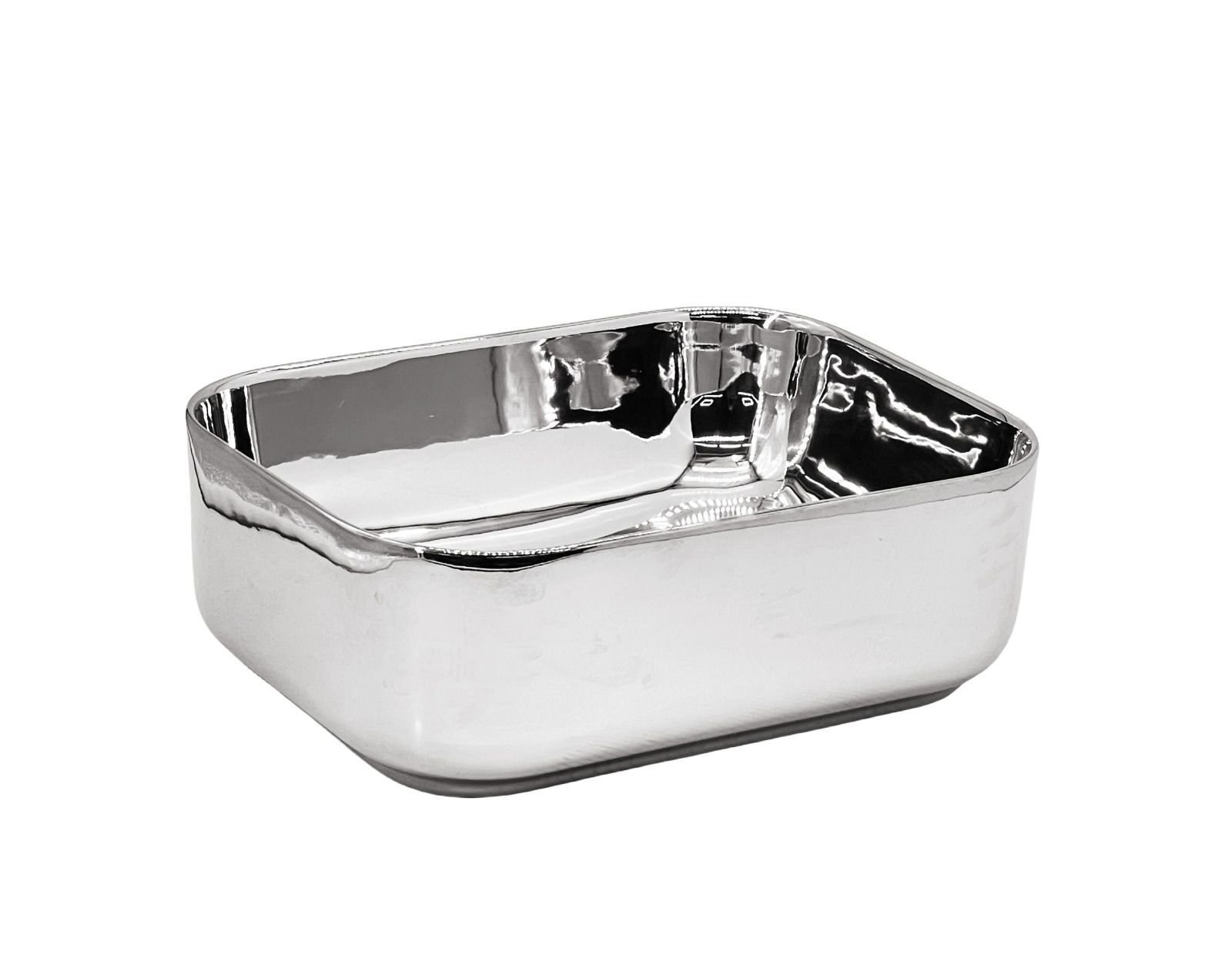 Silver Gümüş Krom Çanak Lavabo