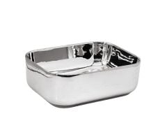 Silver Gümüş Krom Çanak Lavabo