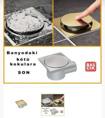 Gold Bas Bırak Sistem Yer Sifonu