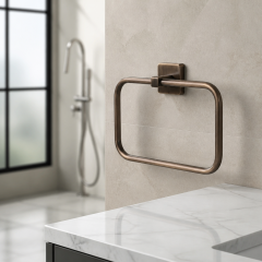 Antik Gold Banyo Havluluk Eskitme Gold Pirinç Paslanmaz Çelik Havluluk
