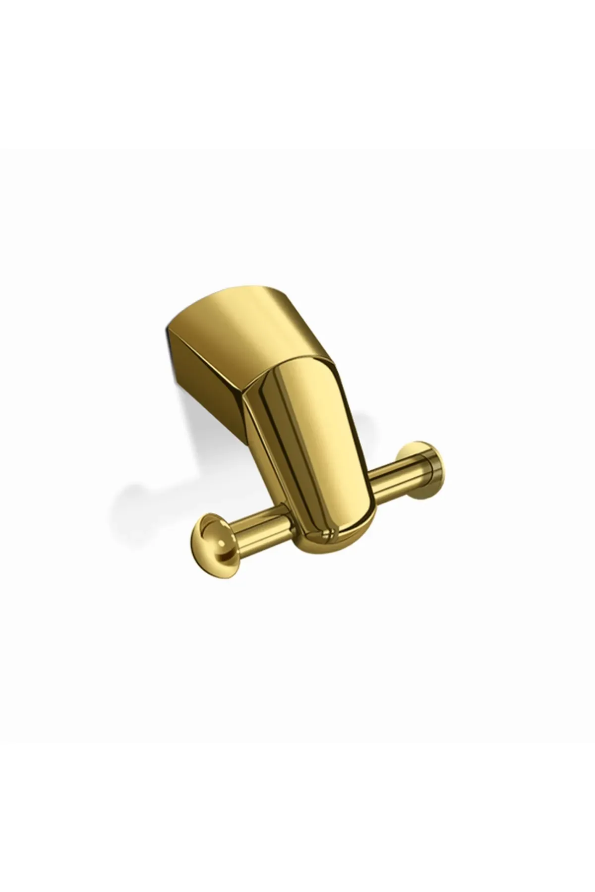 Gold Bornozluk İkili Askılık Havluluk Banyo Askısı Havluluğu Gold