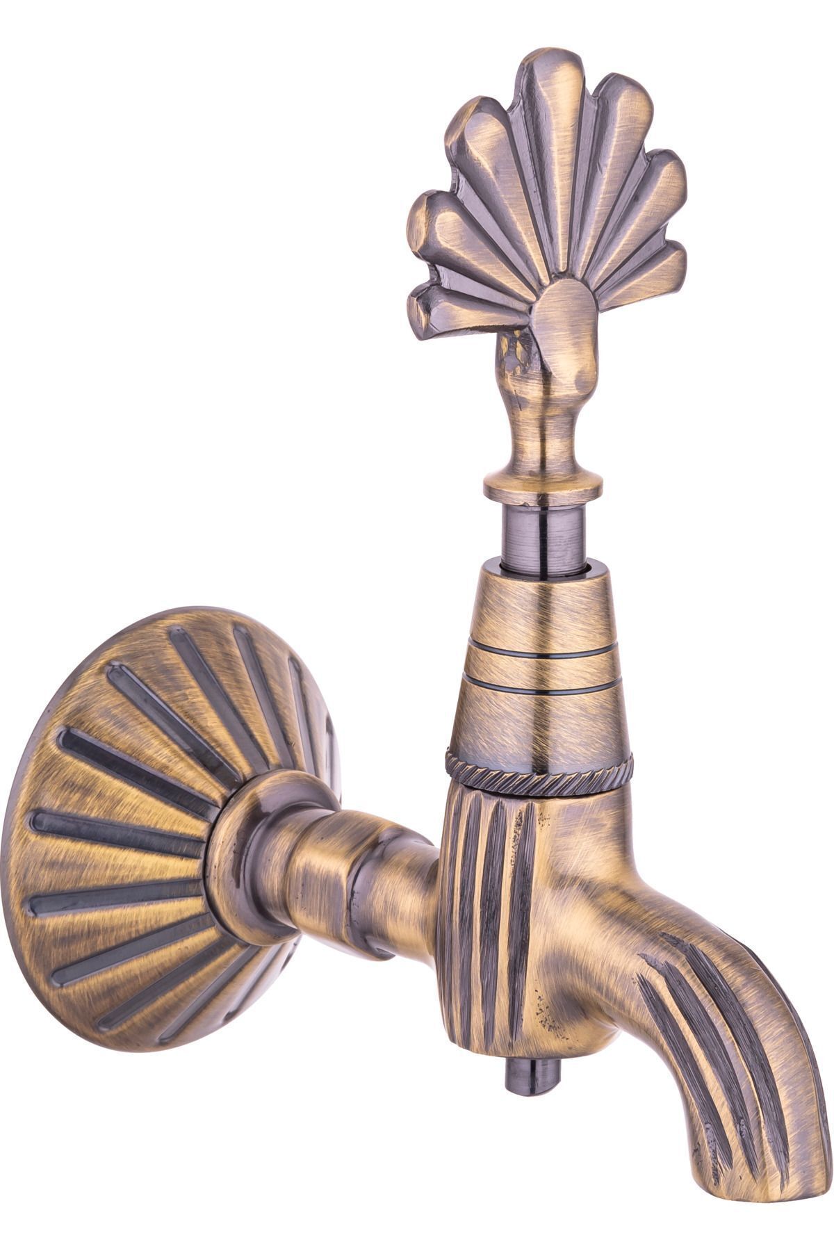 Antik Hamam Musluğu Antik Kurna Musluğu Antik Gold Osmanlı Musluğu Komple Pirinç