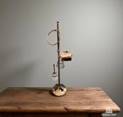 Bakır Tuvalet Kağıtlığı Klozet Fırçası ve Havluluk Bronz Komple Banyo Seti Pirinç Materyal