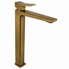 Antik Gold Yağmur Çanak Lavabo Bataryası Premium Eskitme Gold Çanak Lavabo Uyumlu Lavabo Armatürü