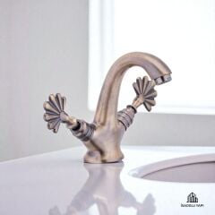 Antik Lavabo Armatür Vintage Özel Seri Kartal Lavabo Musluğu Pirinç Malzeme Banyo Musluk