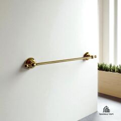 Gold Havluluk Klasik Model Uzun Havluluk Pirinç Materyal Gold Havluluk Paslanmaz