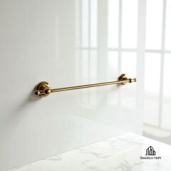 Gold Havluluk Klasik Model Uzun Havluluk Pirinç Materyal Gold Havluluk Paslanmaz