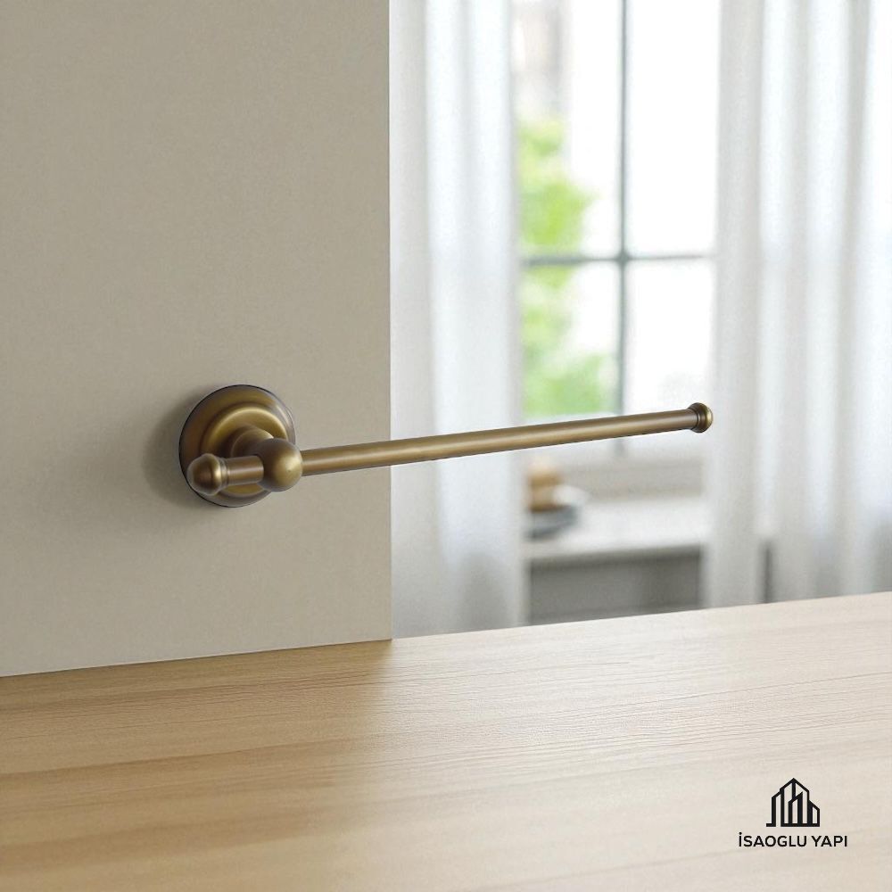 Antik Gold Kağıt Havluluk Havlu Kağıtlık Vintage Seri Eskitme Gold Havluluk