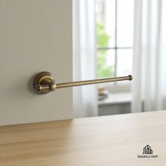 Antik Gold Kağıt Havluluk Havlu Kağıtlık Vintage Seri Eskitme Gold Havluluk