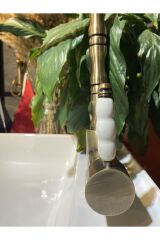 Mat Gold Arıtmalı Mutfak Bataryası Mat Antik Gold Arıtıcılı Musluk Zen Design Armatür