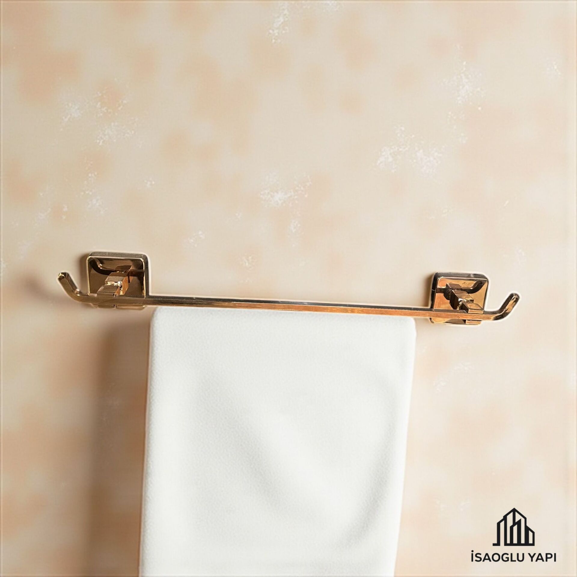 Bakır Havluluk Bronz Uzun Havluluk Banyo Havluluğu Pirinç Malzeme